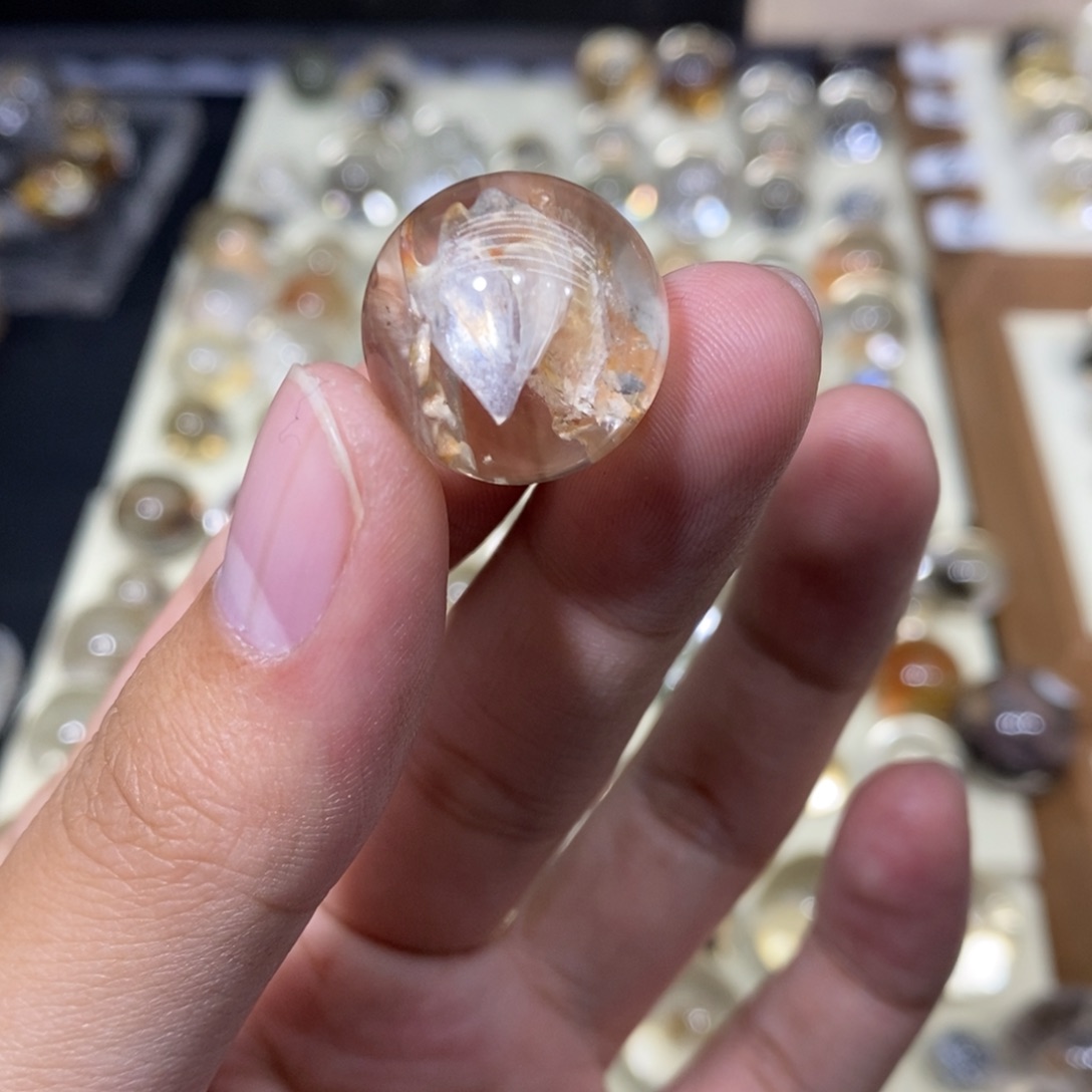 水晶未镶嵌珠宝半成品19.1m