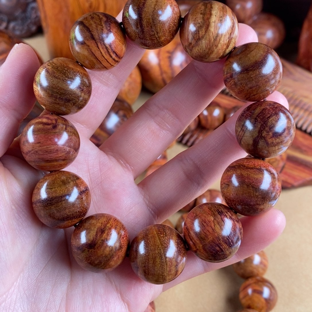 【闪购商品】黄花梨/降香黄檀手串/手链2.0