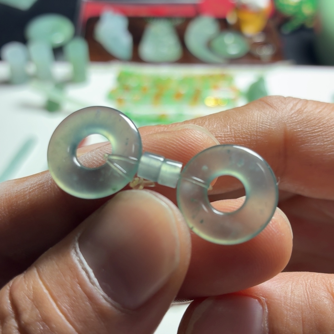 未镶嵌定制翡翠甜甜圈