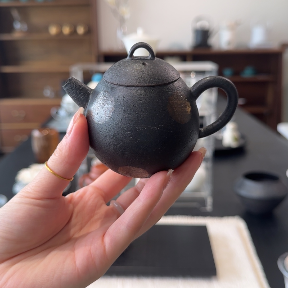 双12福利 手作波点壶
