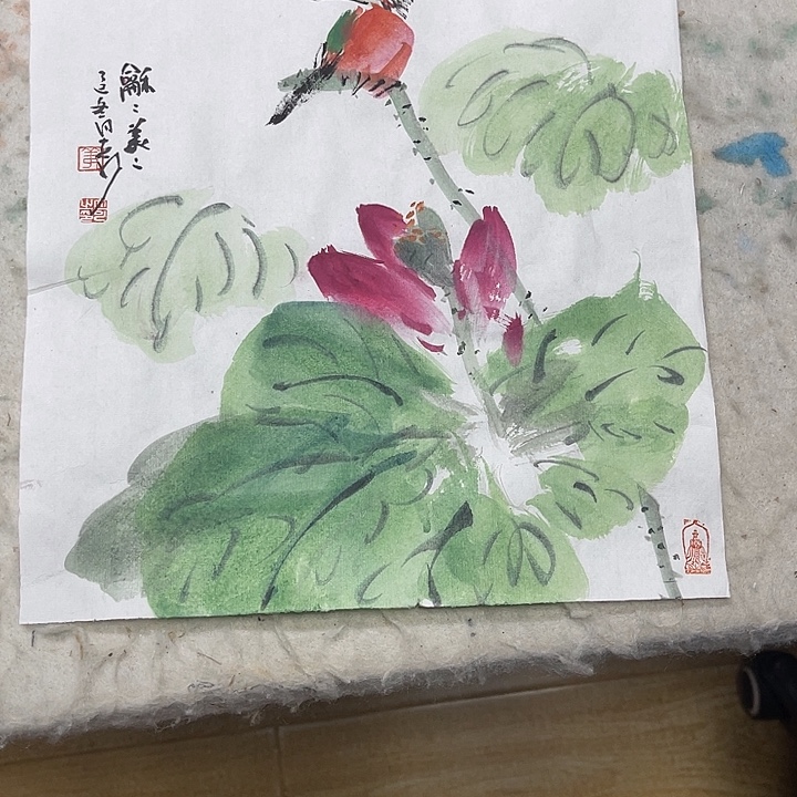 姜奇老师花鸟作品28×28