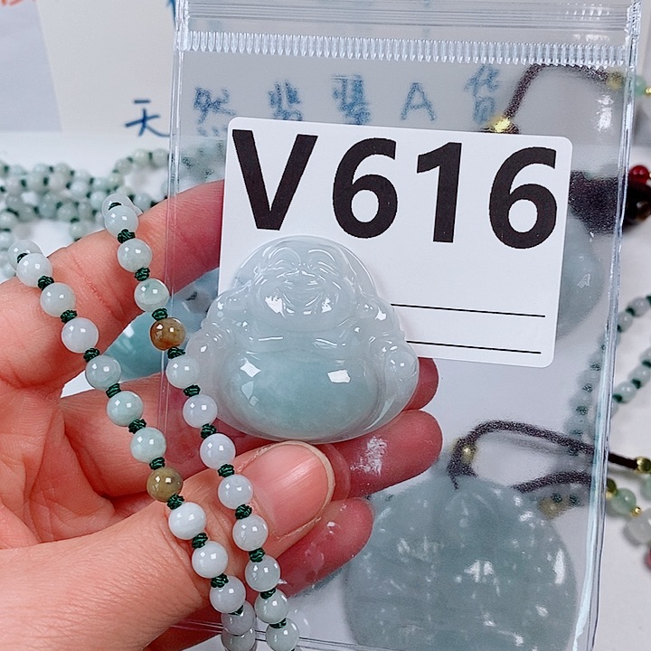 翡翠未镶嵌颈饰天然