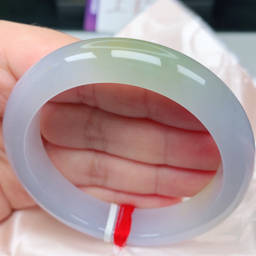 未镶嵌手镯翡翠23冰黄翡