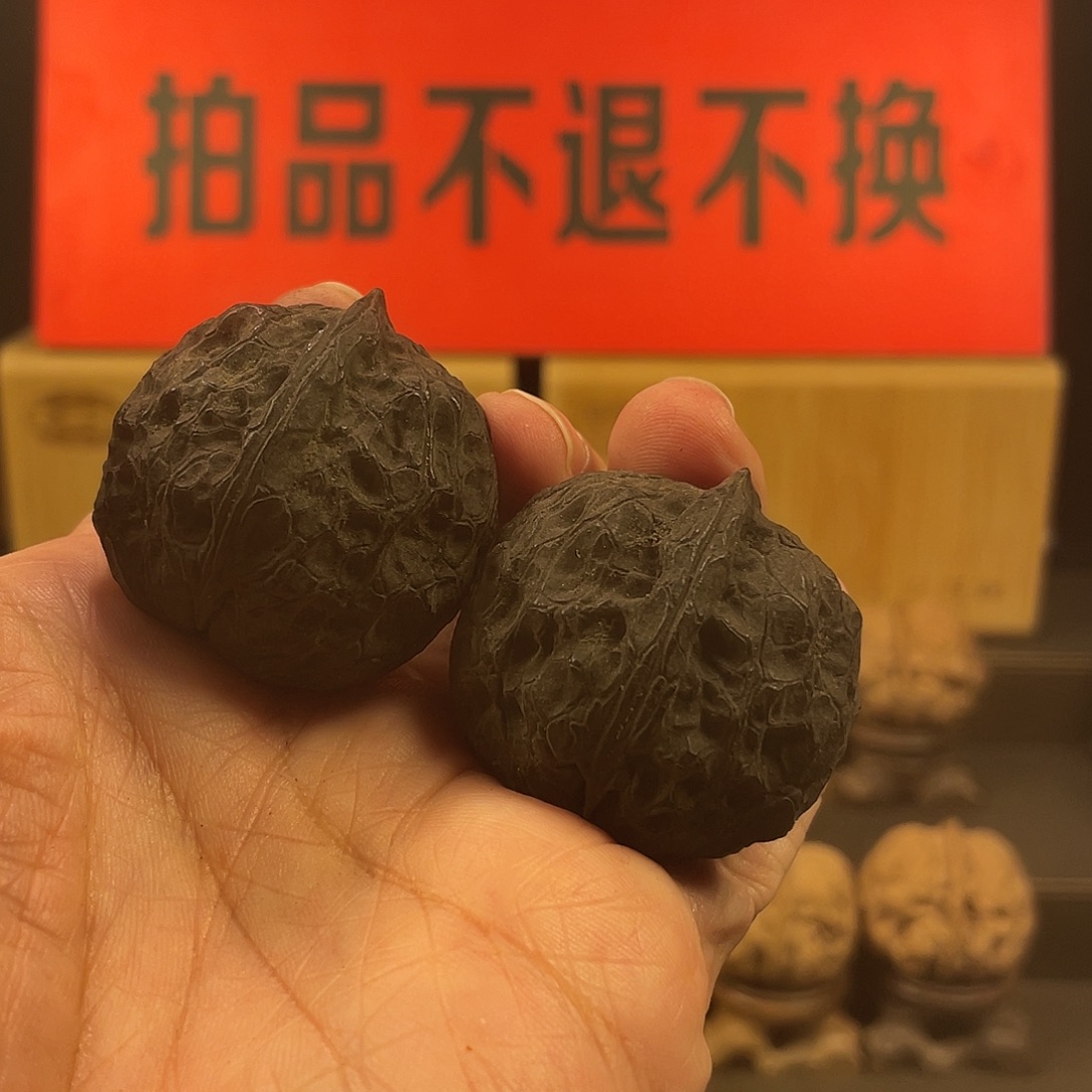 把件文玩核桃黑天使