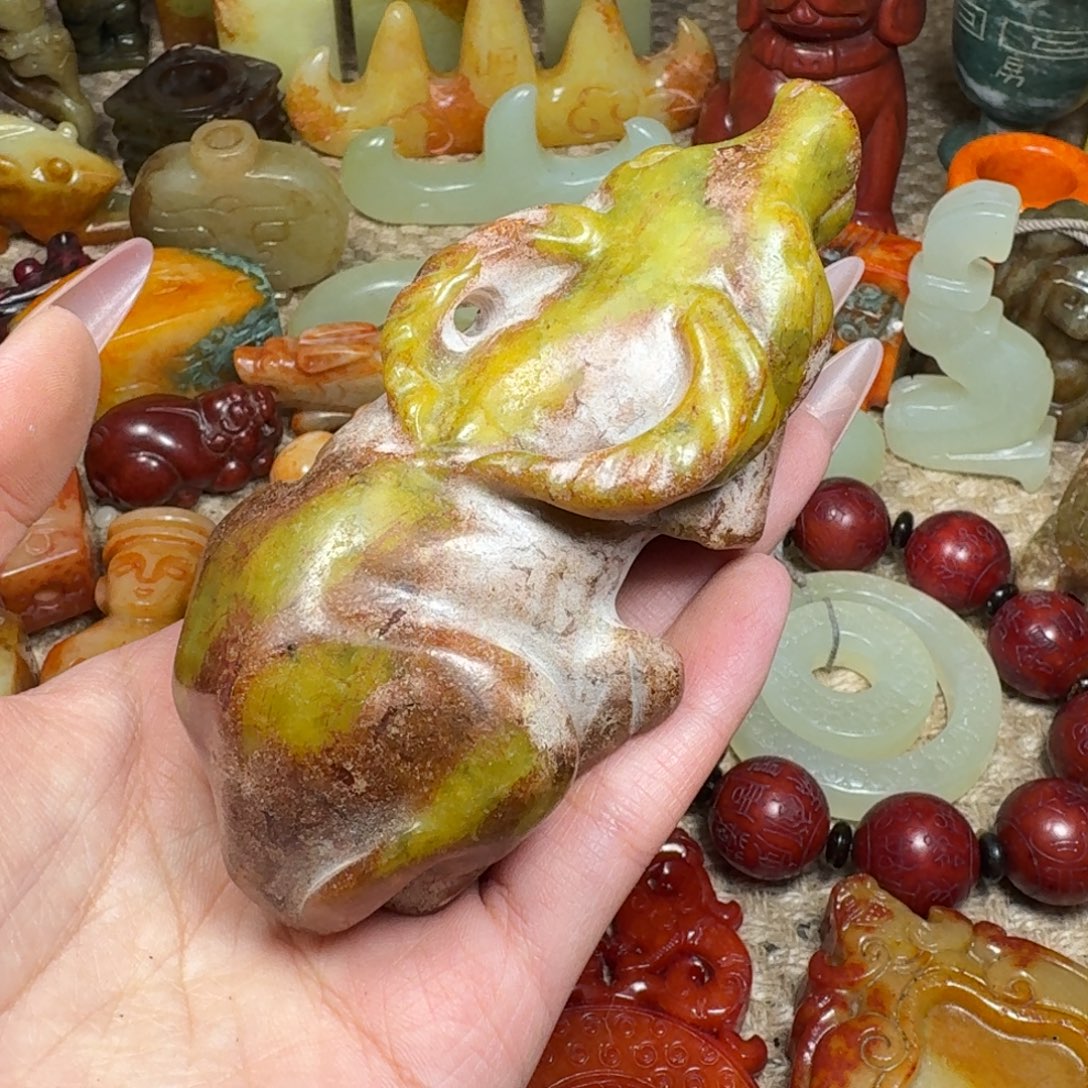 白玉菩提吊坠挂件