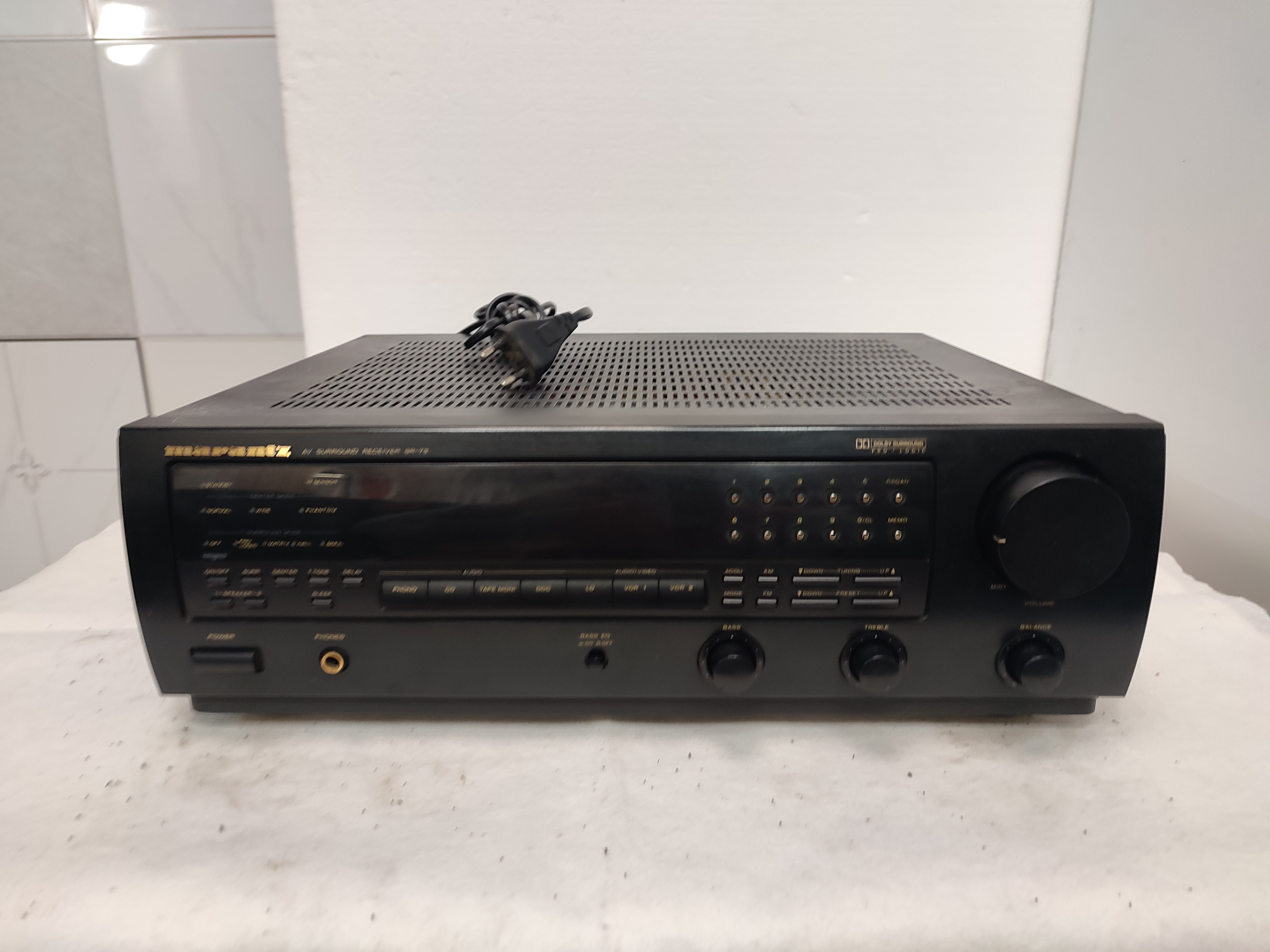 8新  二手马MLS，SR73功放机，不包邮。不退换货