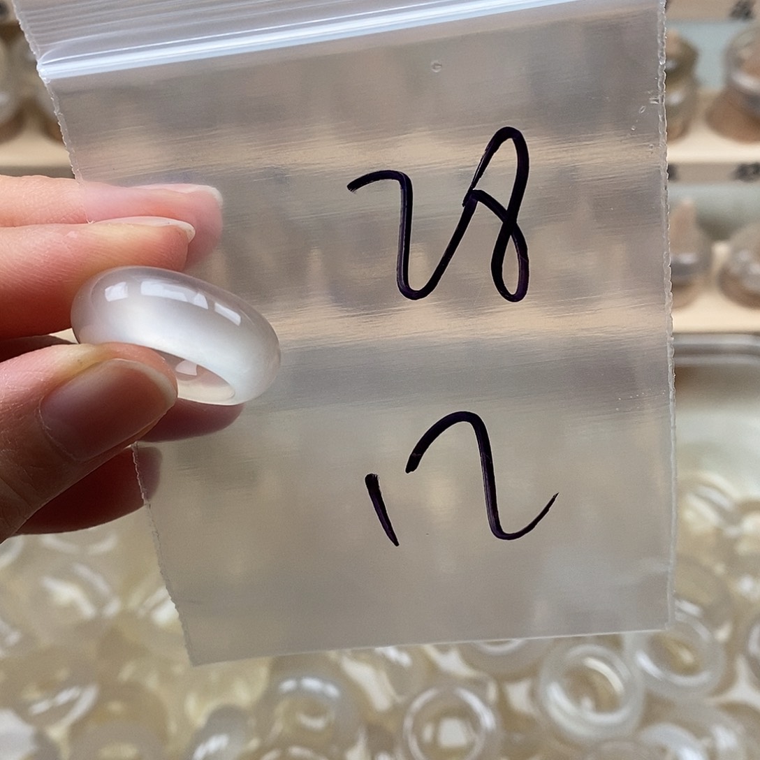 未镶嵌戒指玛瑙/玉髓