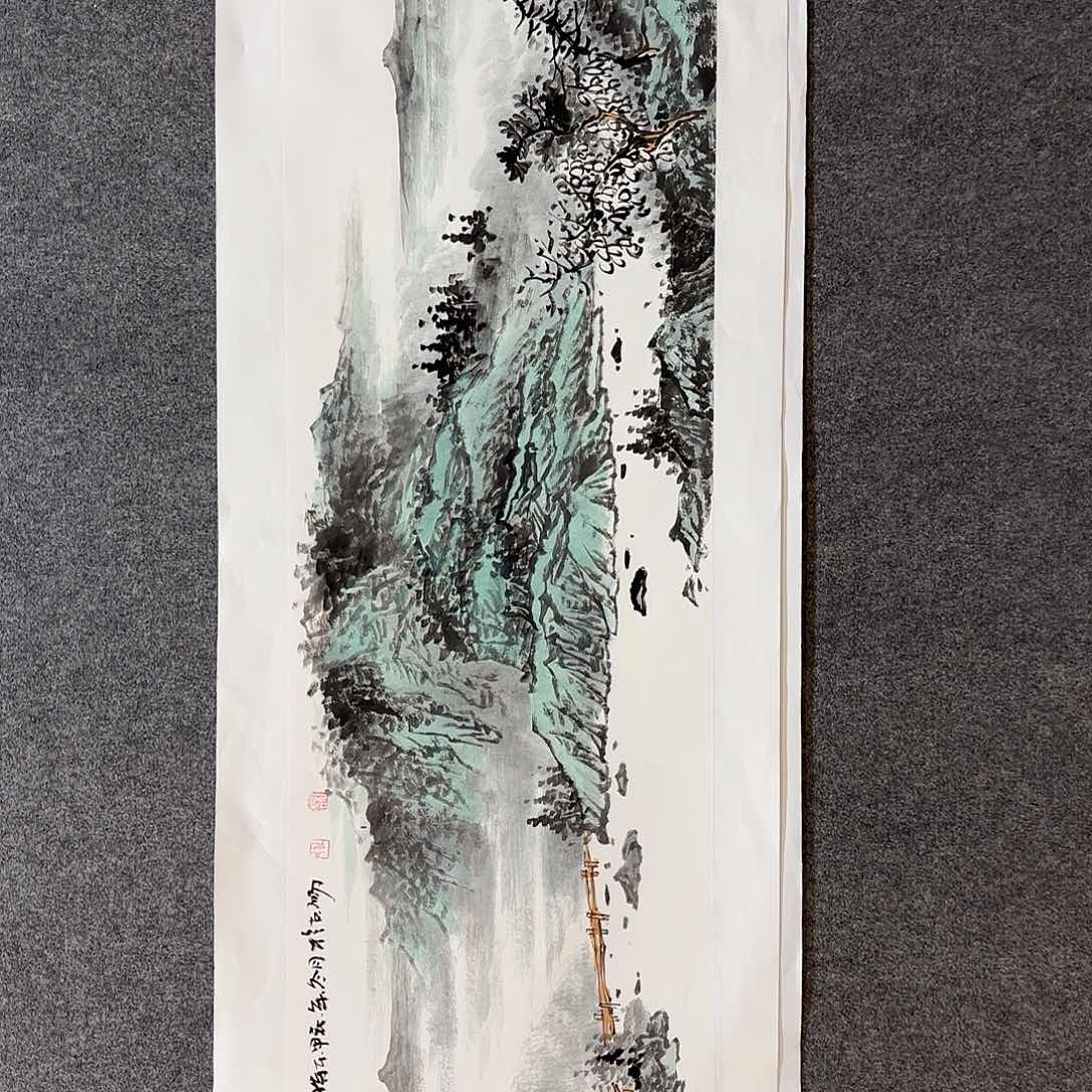 国画杜浩老师手绘作品
