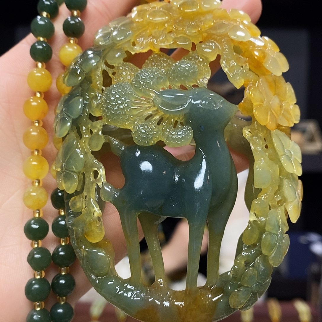 岫玉挂件吊坠未镶嵌