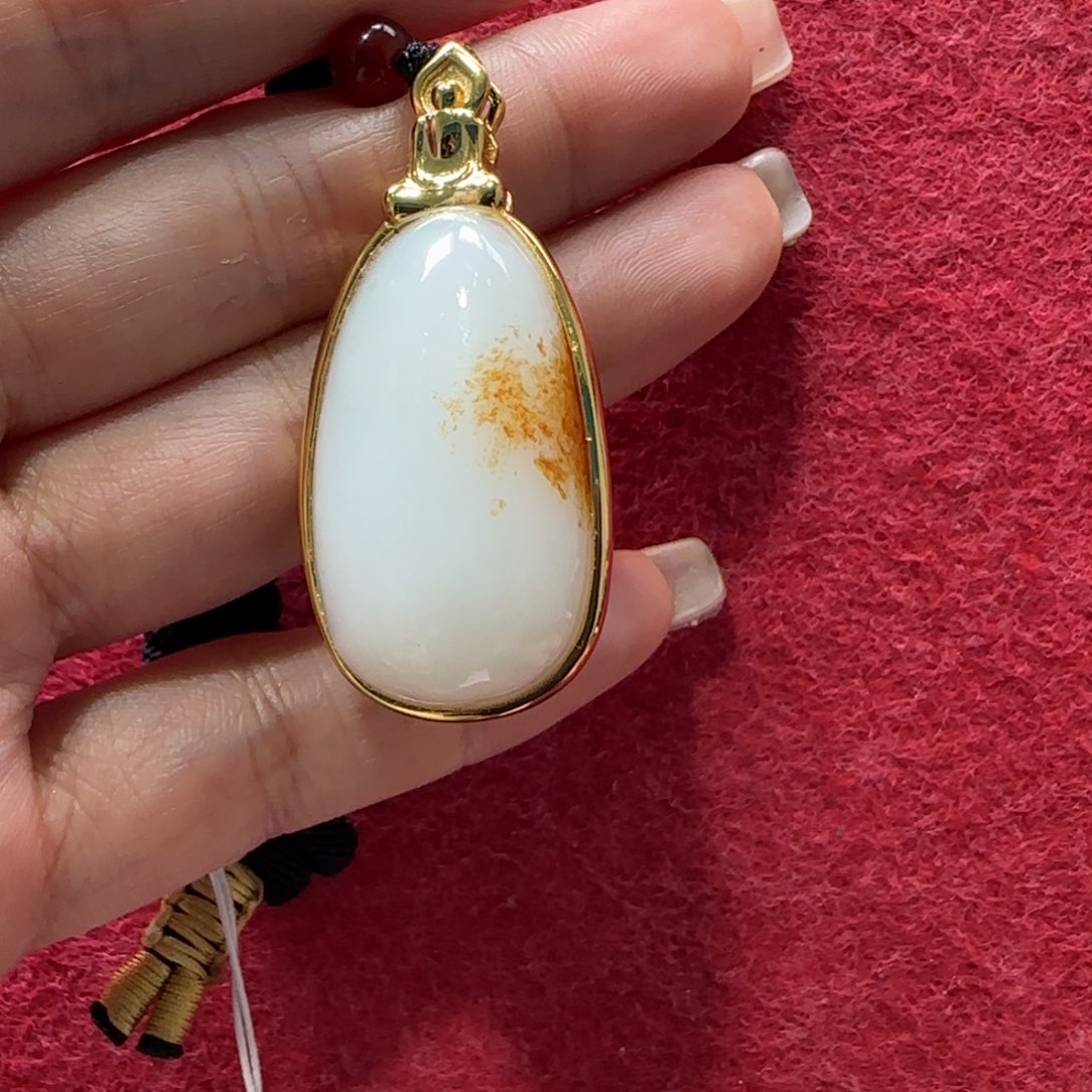 和田玉挂件未镶嵌大*山