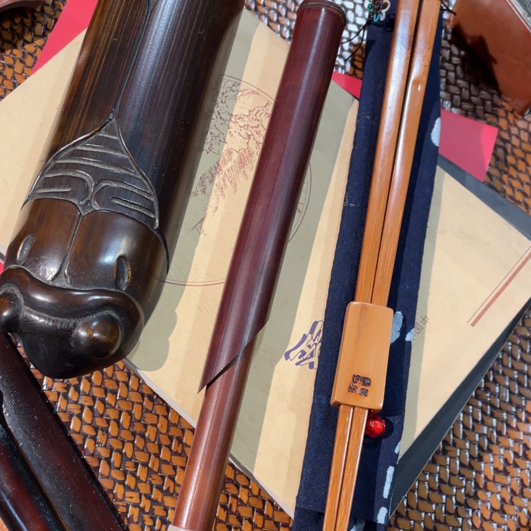 紫砂茶案竹茶刀子竹茶刀子