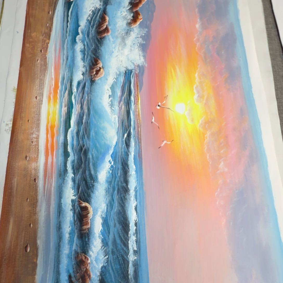 油画加油加油努力加油努力加油