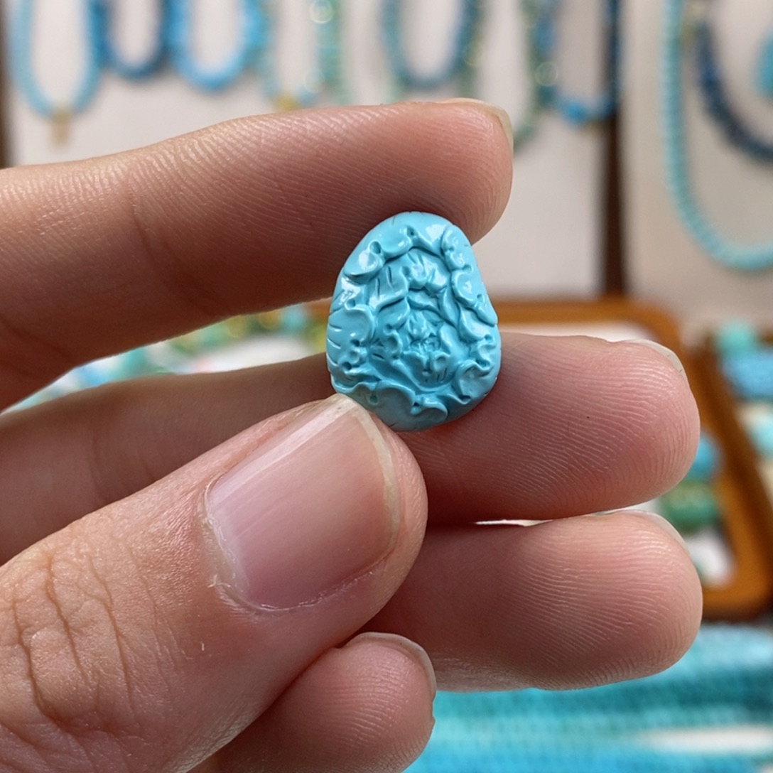 绿松石未镶嵌配饰