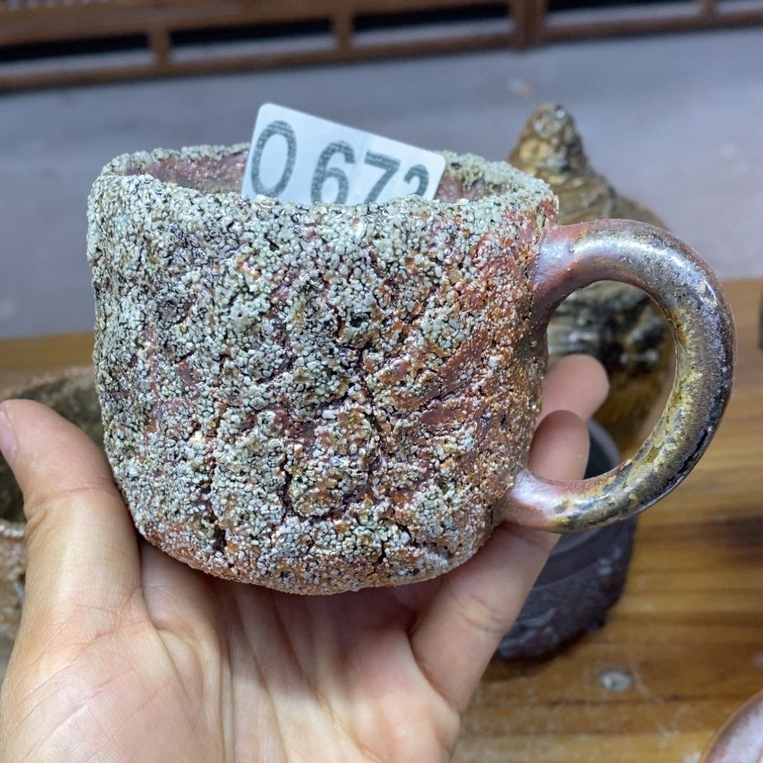 陶园柴烧，精品高货673瑕疵