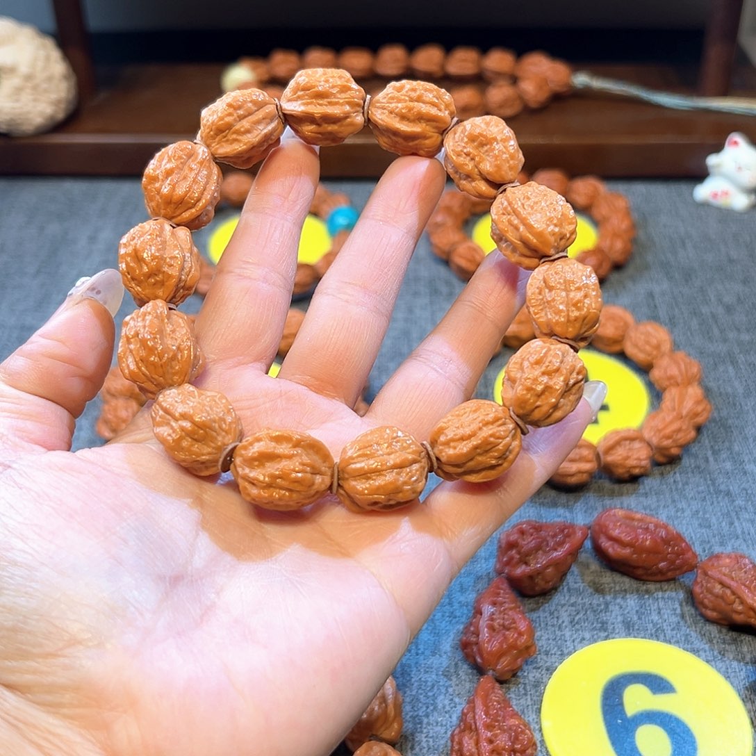 文玩核桃手串小金蟾