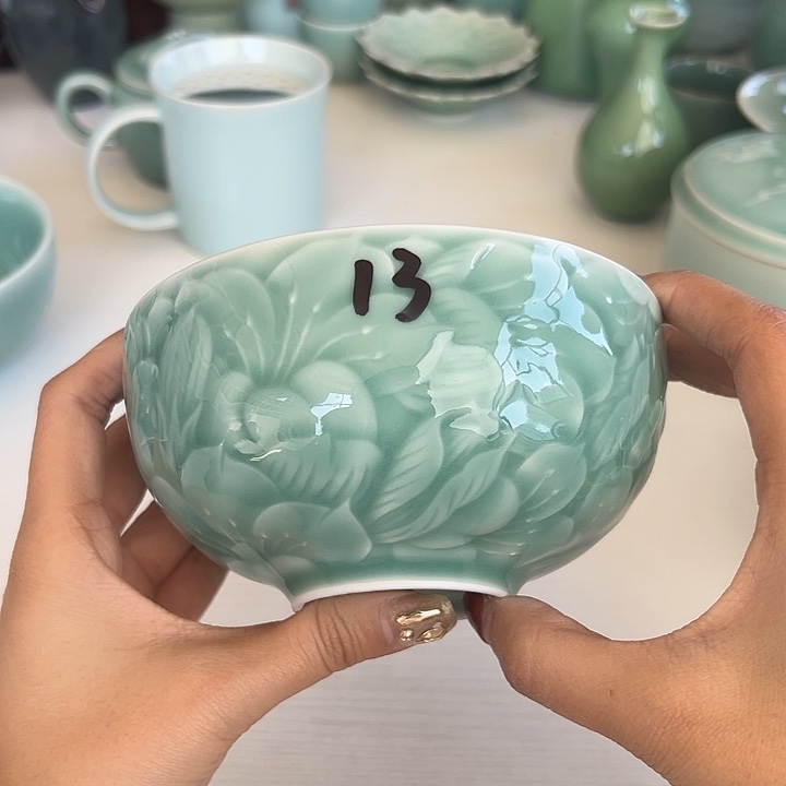 小米茶器龙泉青瓷