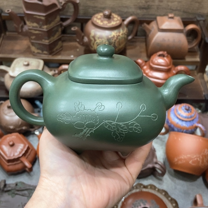 紫砂茶壶黄***人紫砂紫砂