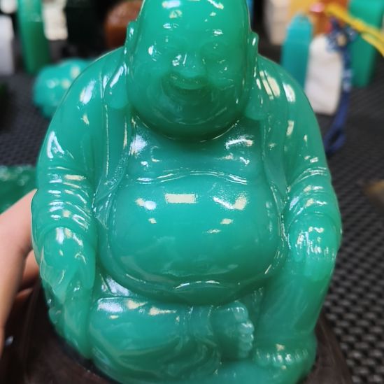 寿山石印石弥勒微瑕