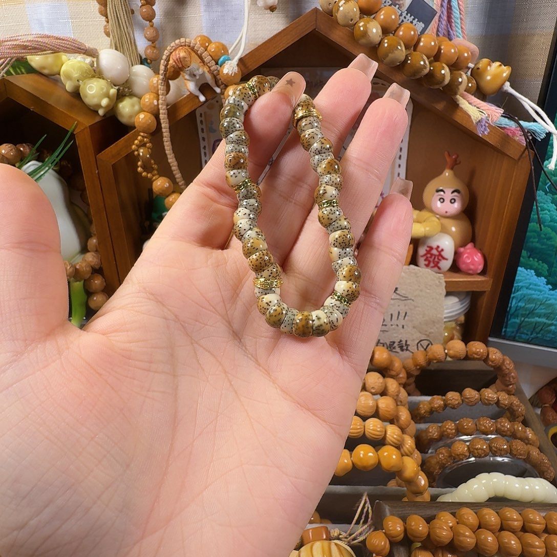 星月菩提吊坠火烧云