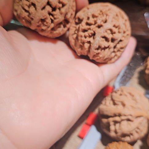 亳***生吊坠文玩核桃42粗筋