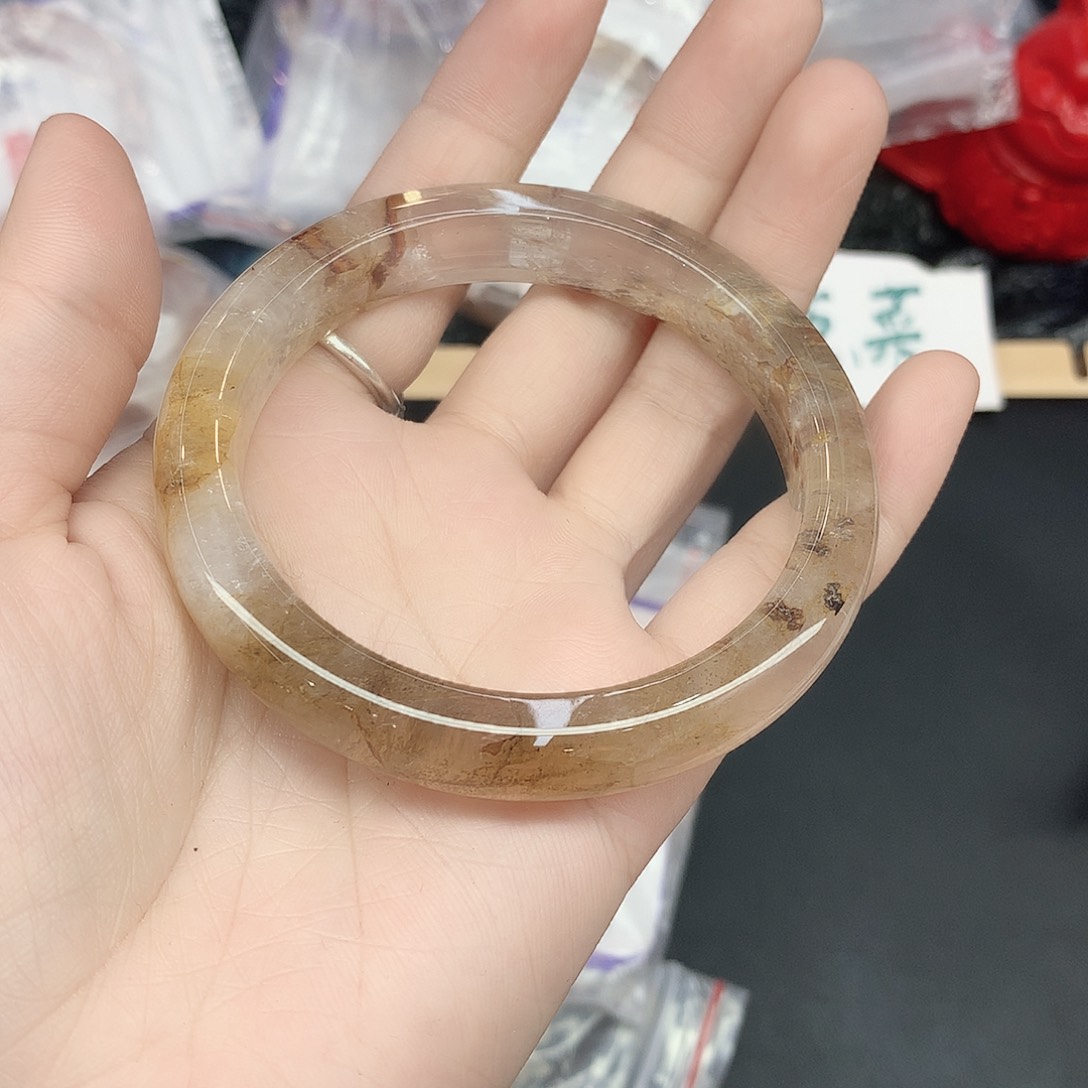 水晶手镯未镶嵌209（5758:；到）