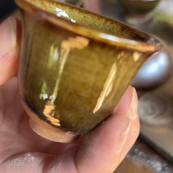茶盏龙窑柴烧高端主人杯