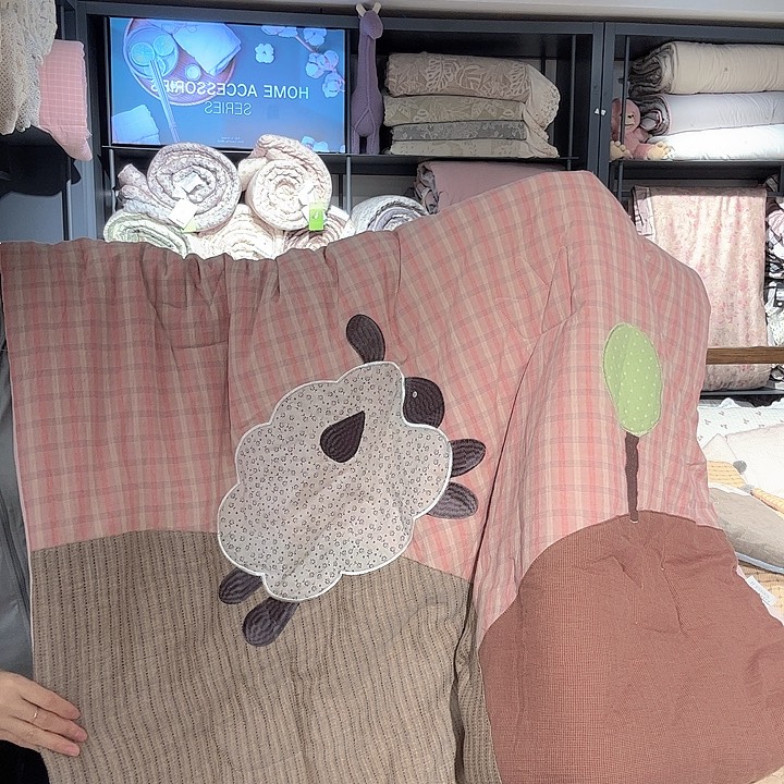 棉貂毛棉花儿童被