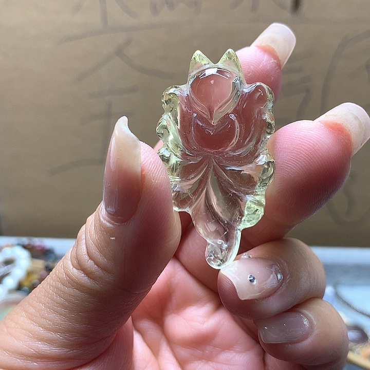 水晶水晶吊坠未镶嵌