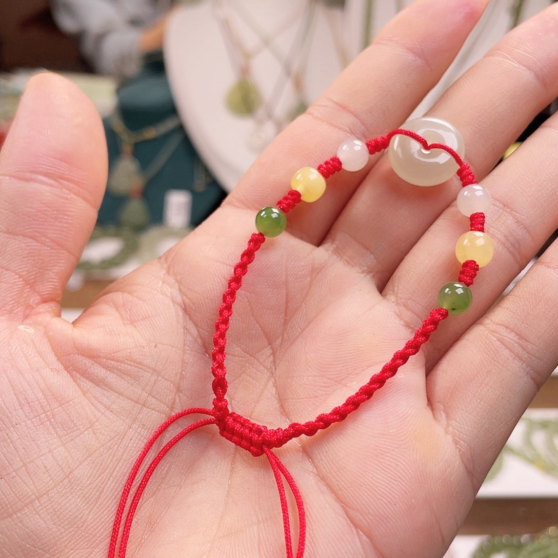 和田玉手链未镶嵌