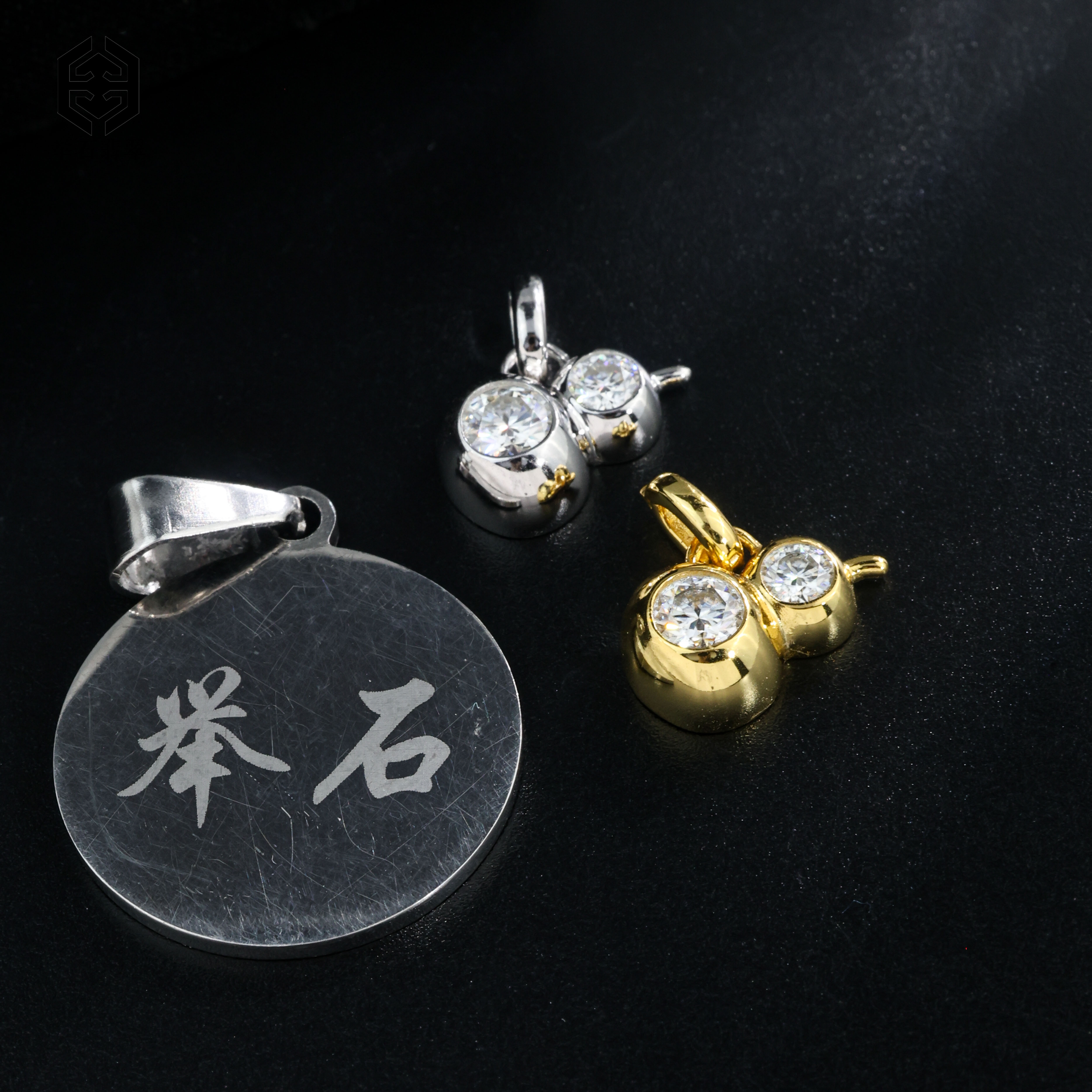 925银莫桑石银制品 TH1220-9819-45莫桑钻吊坠（多样性发一/自选）W