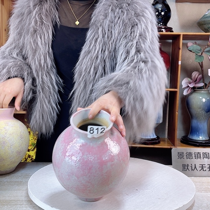 摆件微瑕812 景德镇陶瓷艺术精品