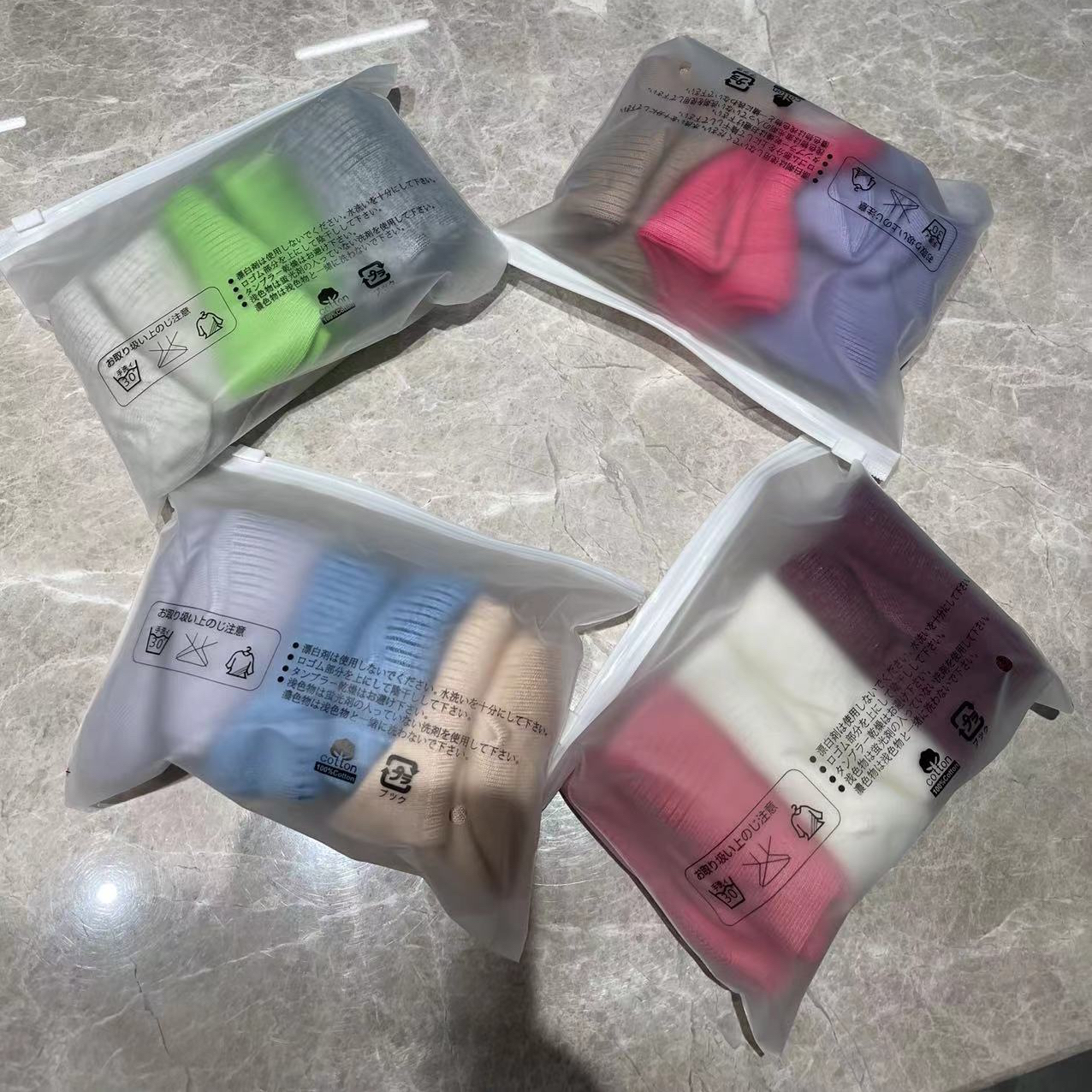 小众秋冬女士中筒袜 小清新保暖舒适百搭