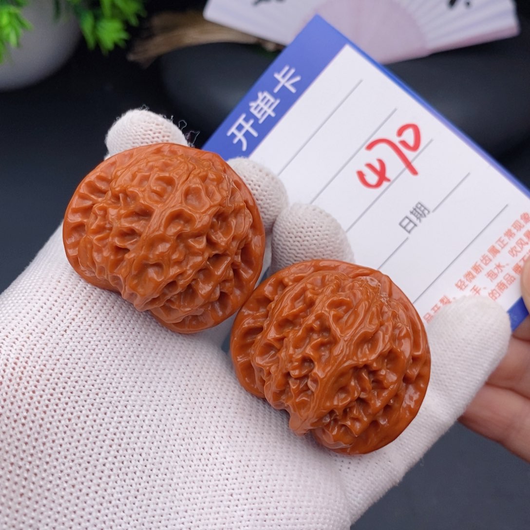 文玩核桃把件41宫灯470