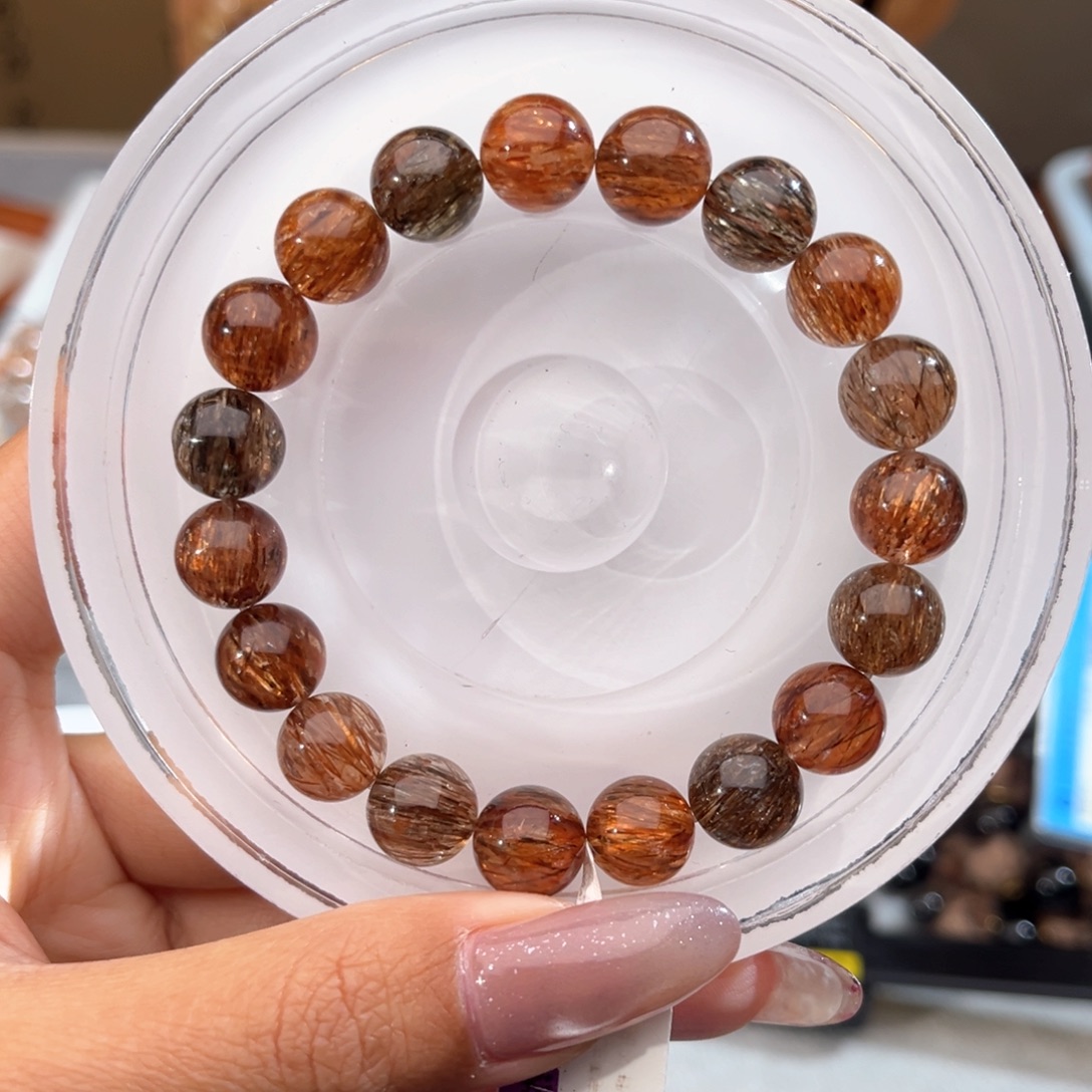 未镶嵌手链水晶黑金超10m