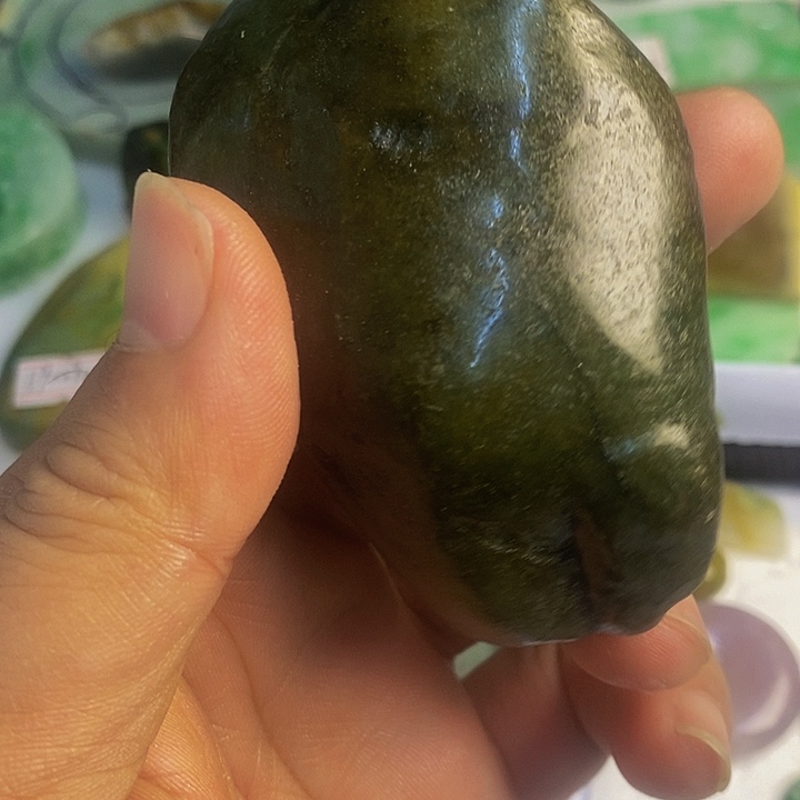 翡翠散珠天然翡翠A货挂件