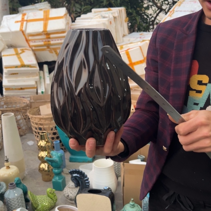 瓶高度24厘米口径6厘米微瑕捡漏