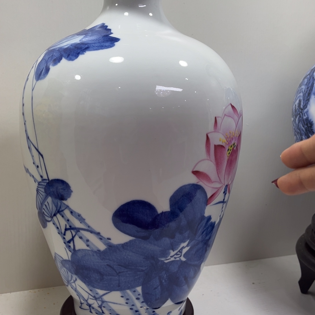 景德镇陶瓷花瓶 摆件