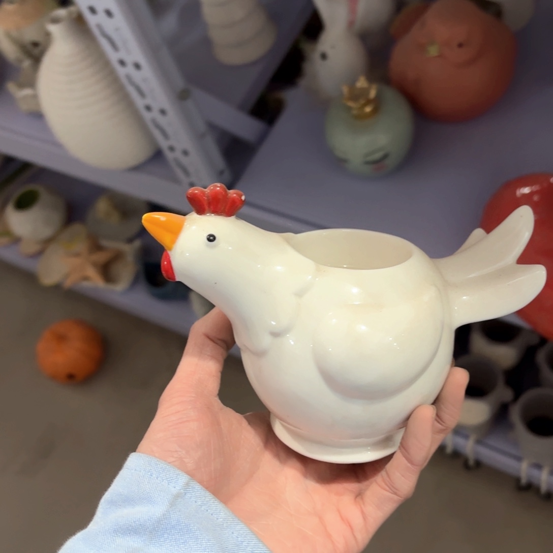 瓷片祝大家新年快乐越来越好瑕疵品磕碰