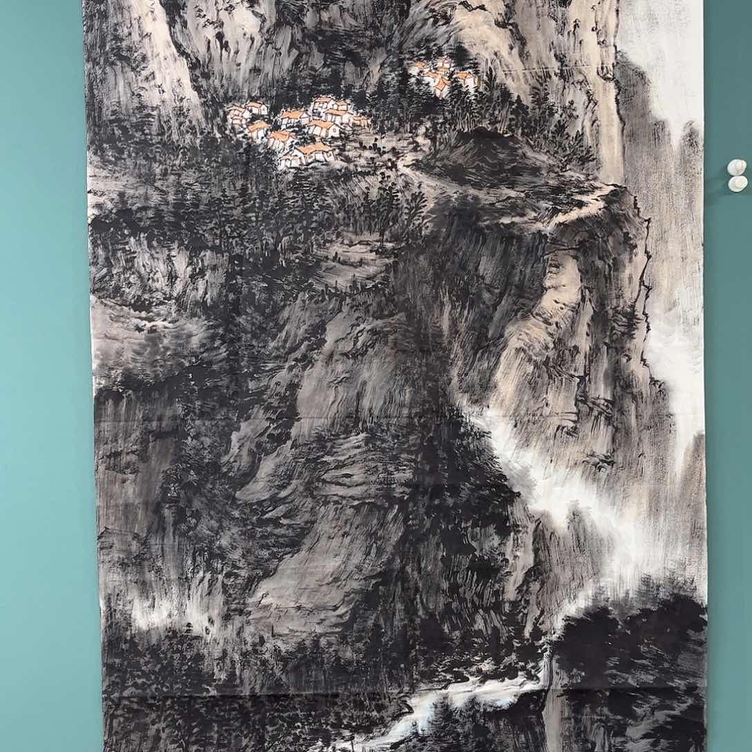 国画张宇老师手绘作品