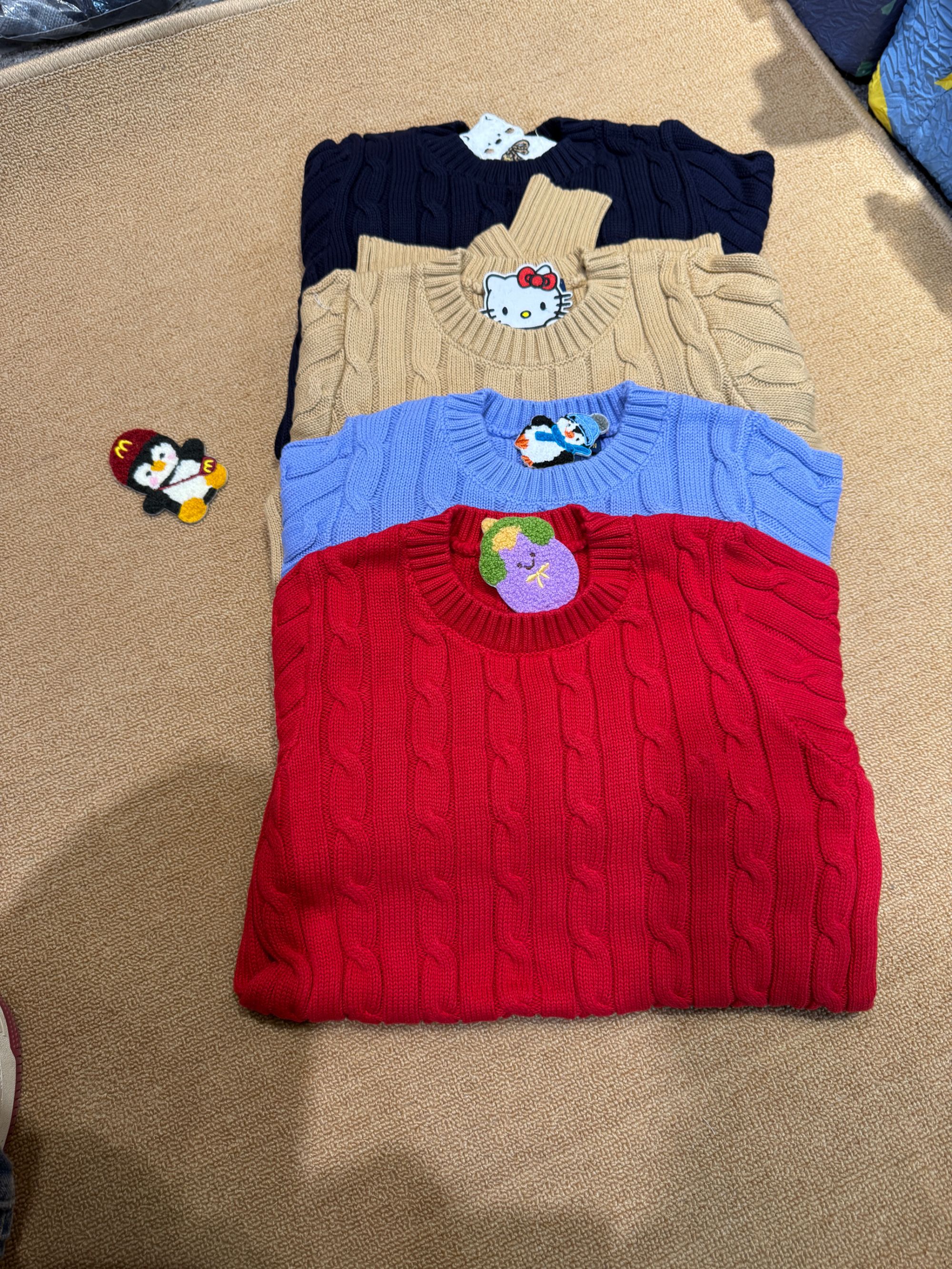 【豆乐推荐】小马儿童针织套头绞花毛衣