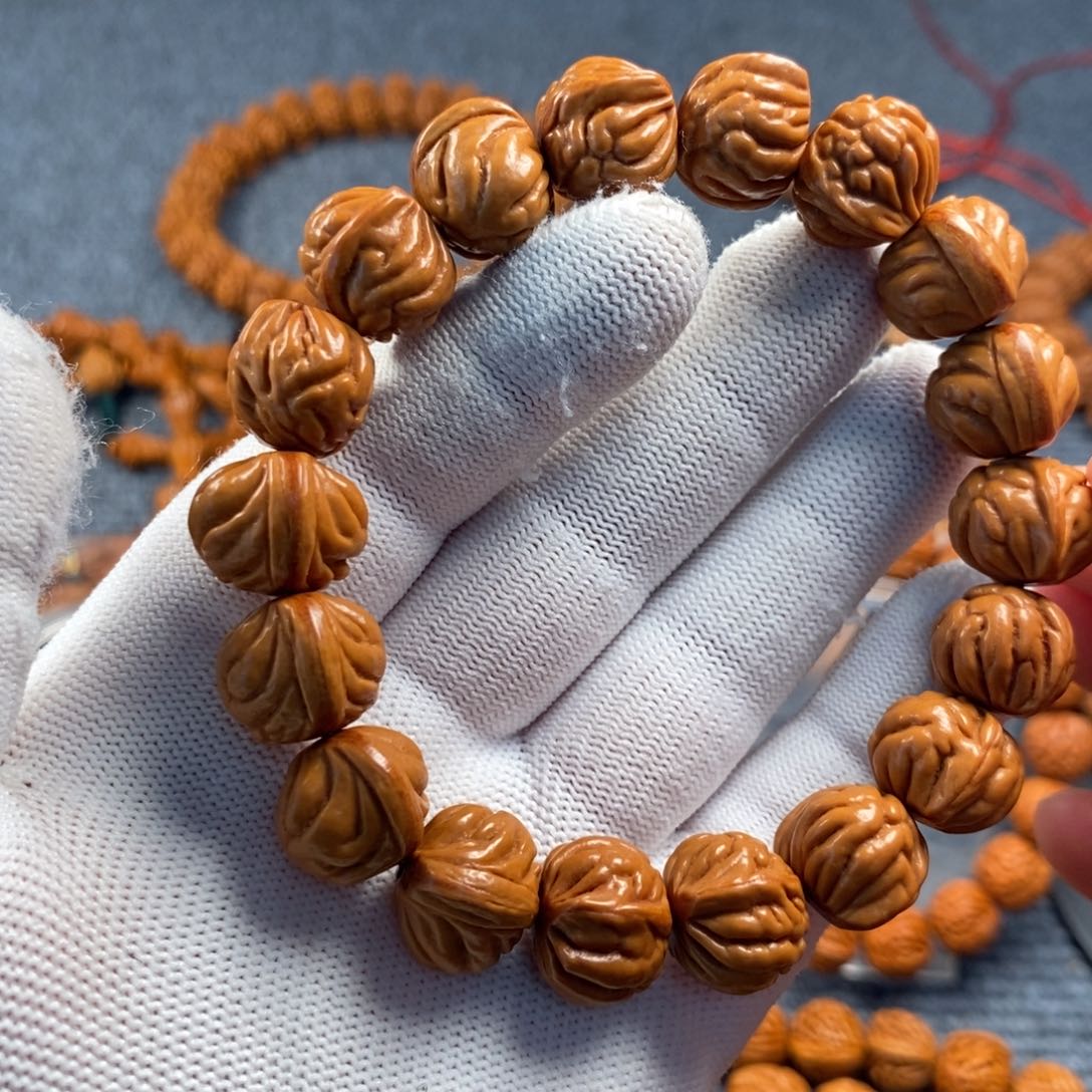 桃核手串4号链接桃核