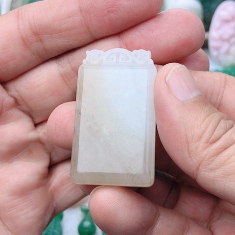 未镶嵌独山玉吊坠(不含链)