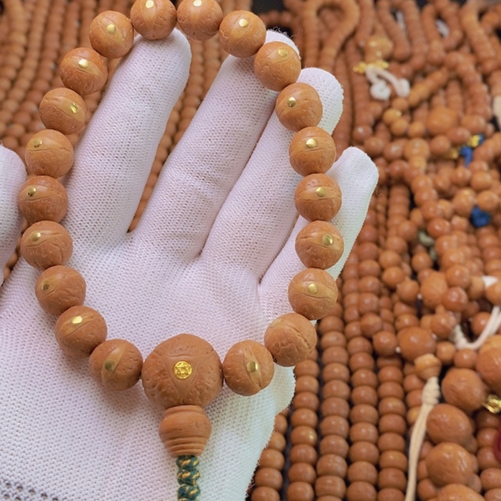 凤眼菩提手串清***M尼泊尔