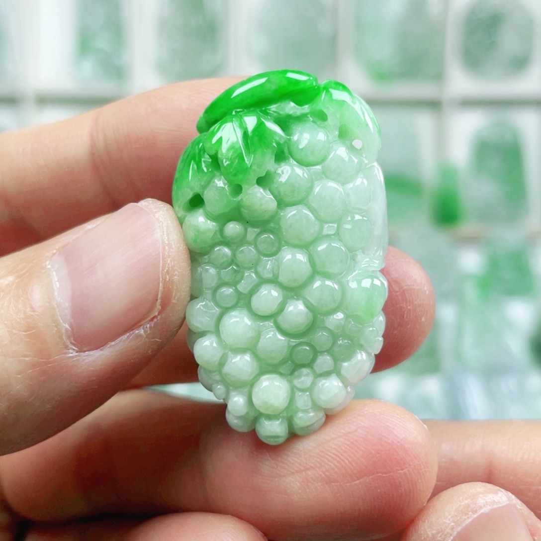 翡翠吊坠(不含链)未镶嵌