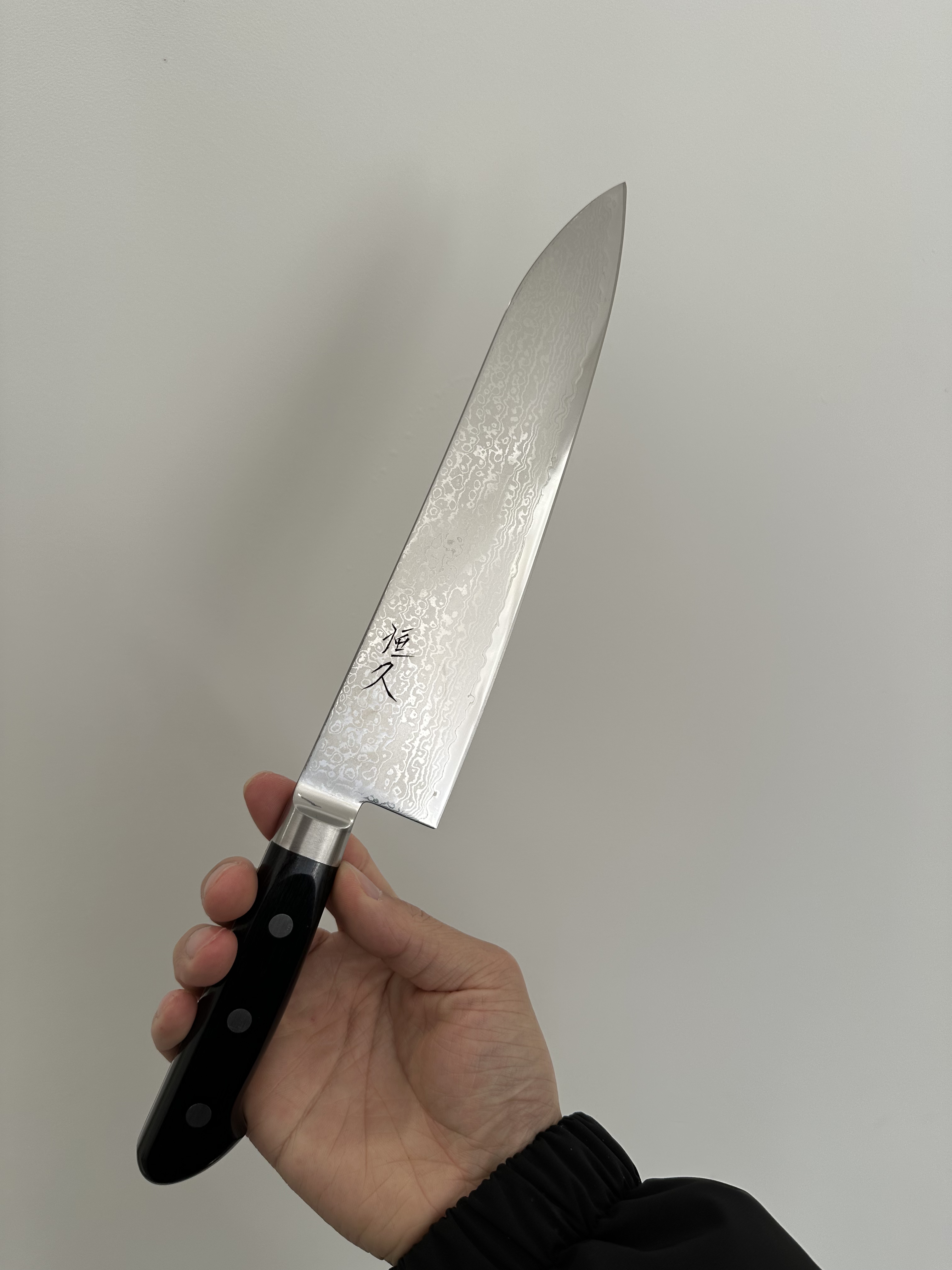 恒久×柴田崇行 vg10钢 镜面大马 210mm 西式牛刀 日本进口