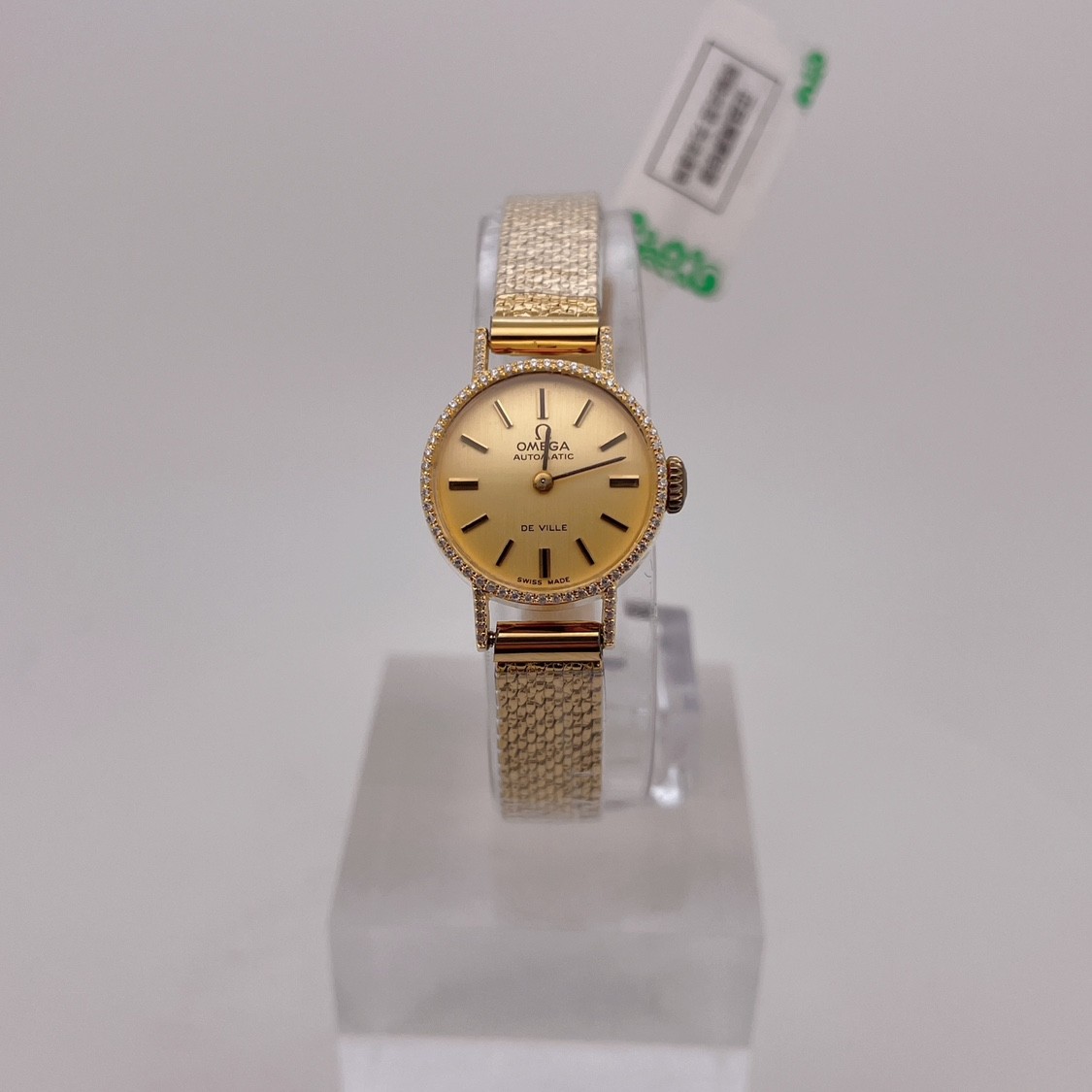 95新 Omega/欧米茄 自动机械表后钻17mm/公价38999/w13321