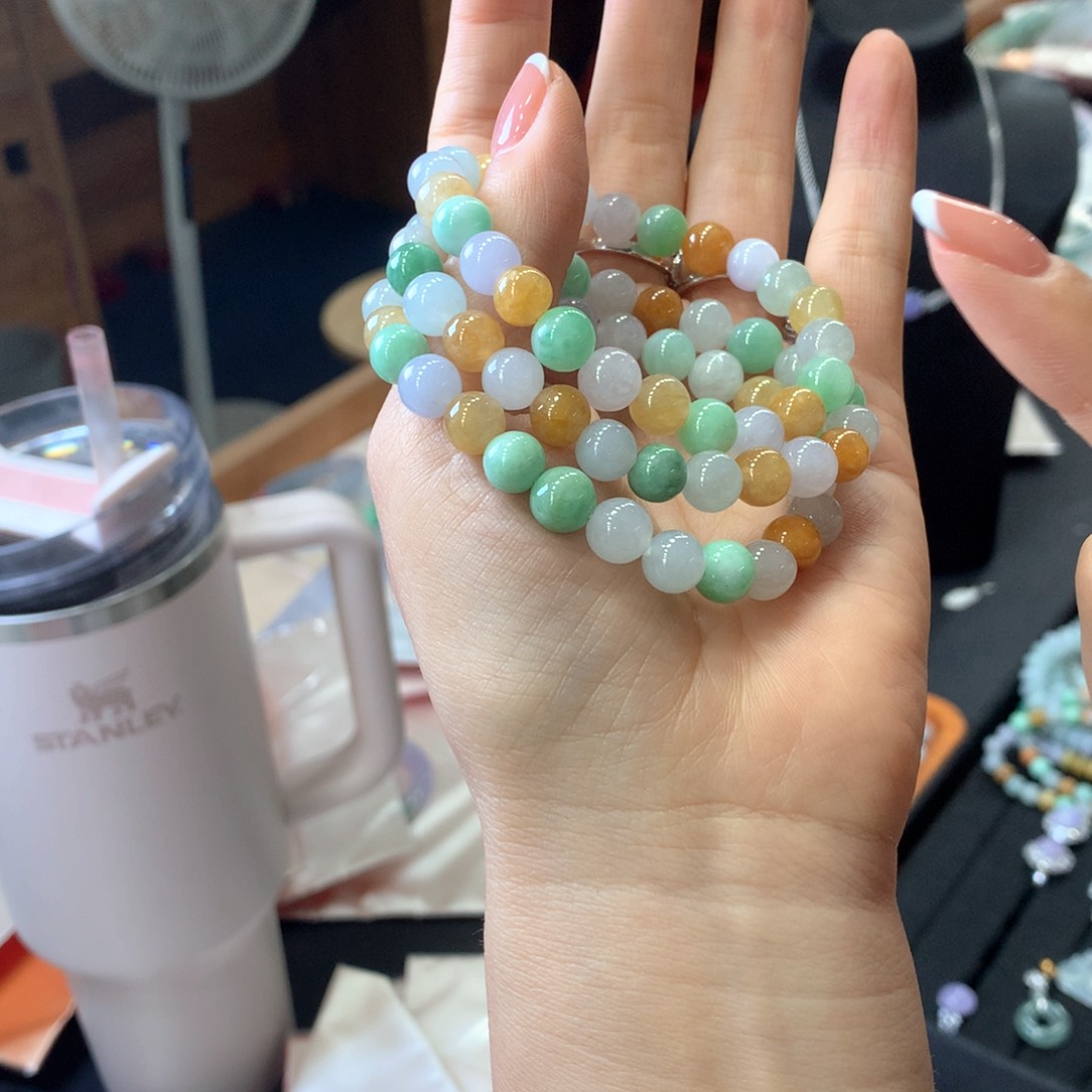 未镶嵌手链翡翠多样性发1