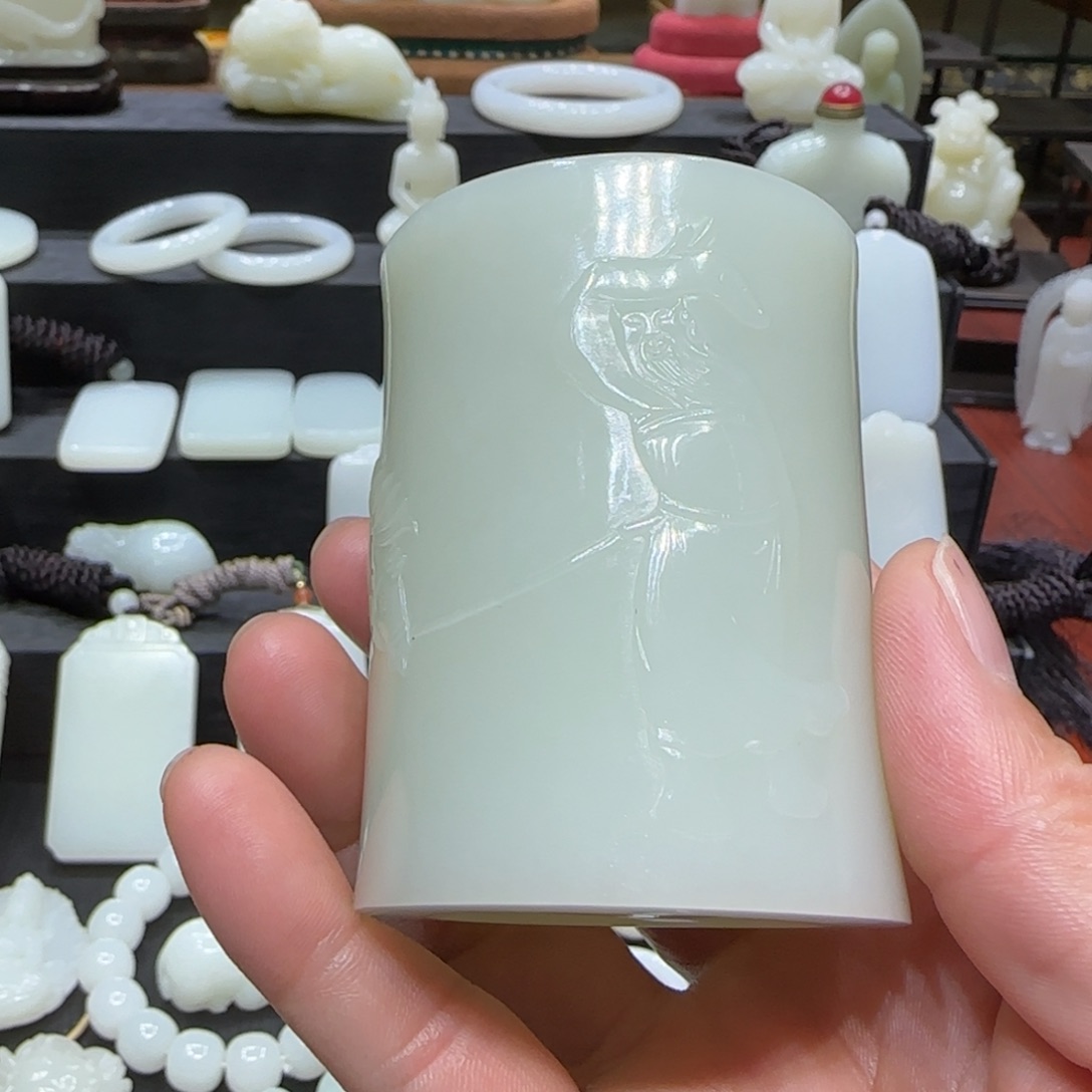 和田玉挂件未镶嵌迭*