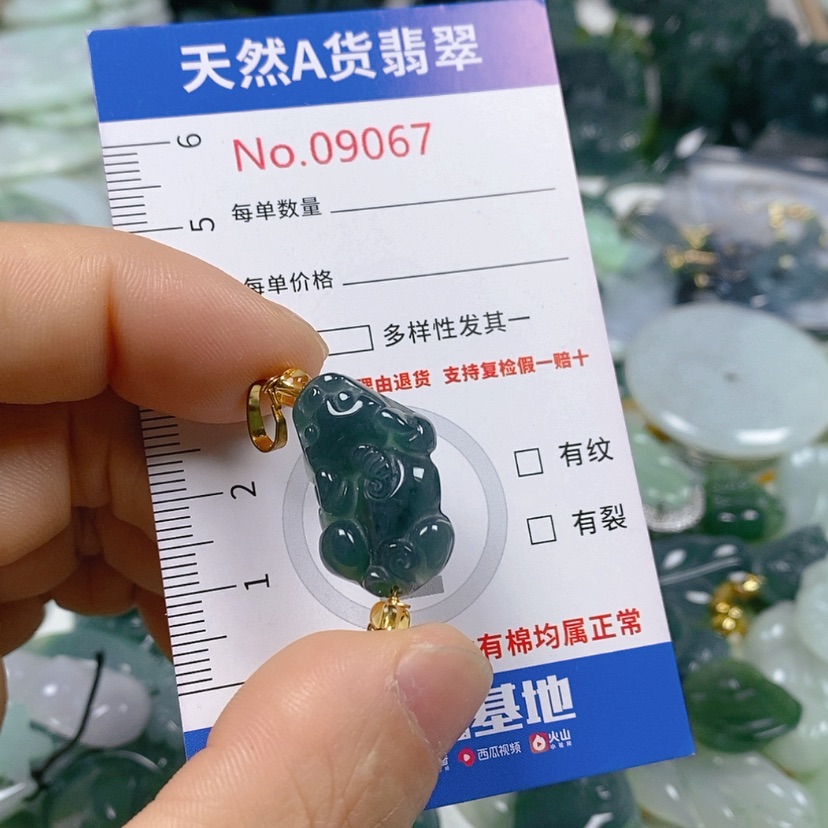 【闪购商品】翡翠颈饰未镶嵌天然翡翠