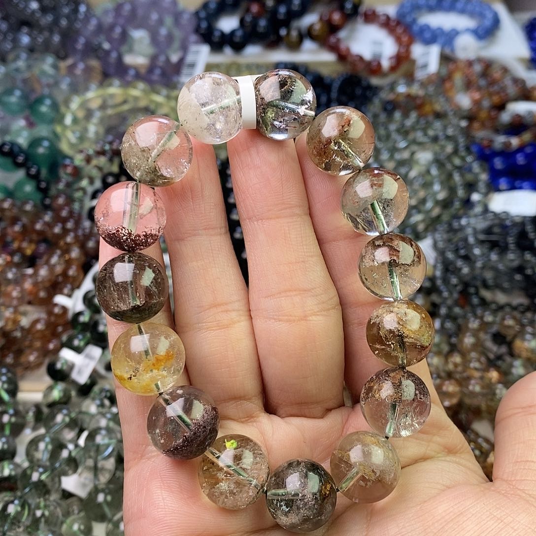 水晶手串未镶嵌向****語卡15